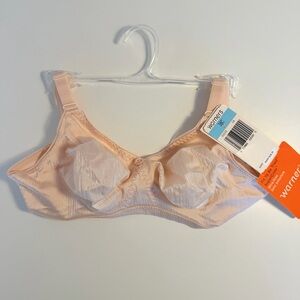 38C NEW w/Tags Warner's Fit to be Tried Supercross Bra #01035 Nude, Tan, Cream